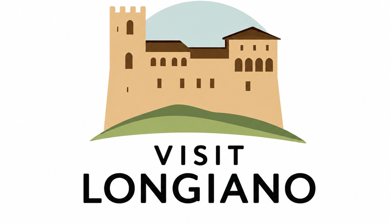 Logo Visit Longiano, portale turistico ufficiale del borgo di Longiano